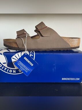 Birkenstock Arizona Two-Strap Sandal in Brown